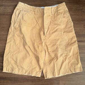 America Eagle distressed khaki shorts